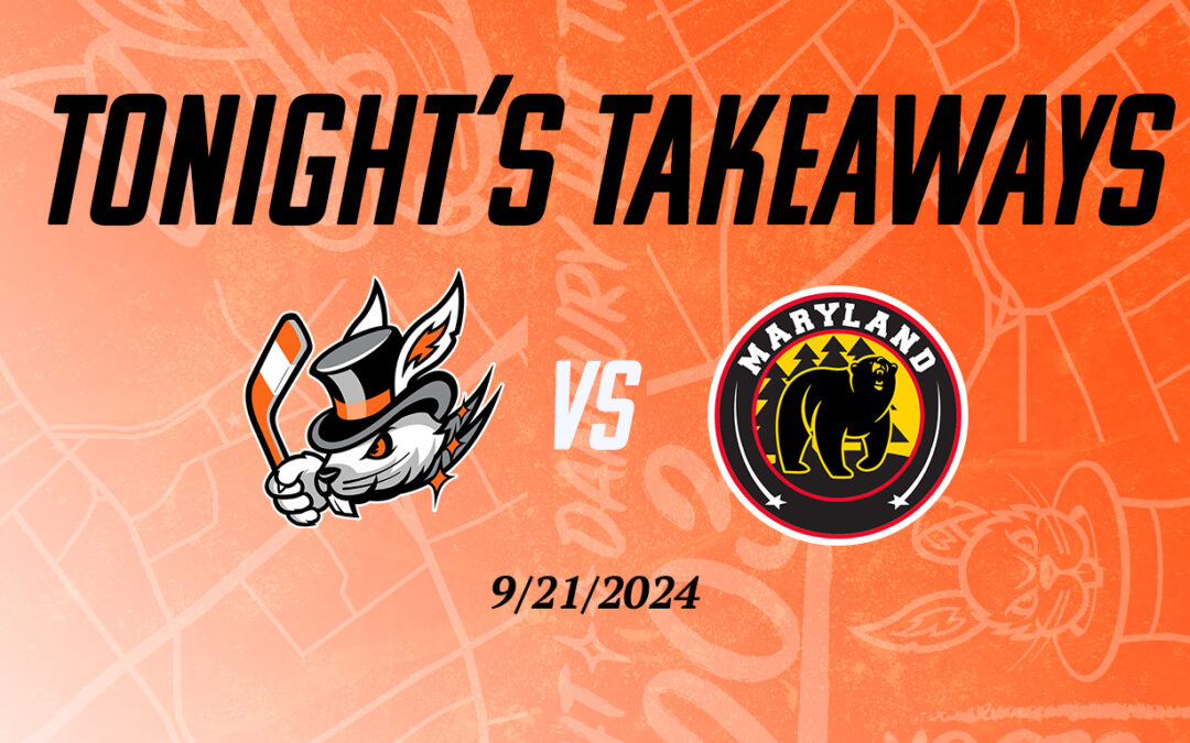 Tonight’s Takeaways: Hat Tricks Defeated In Saturday Shutout Vs. Black Bears