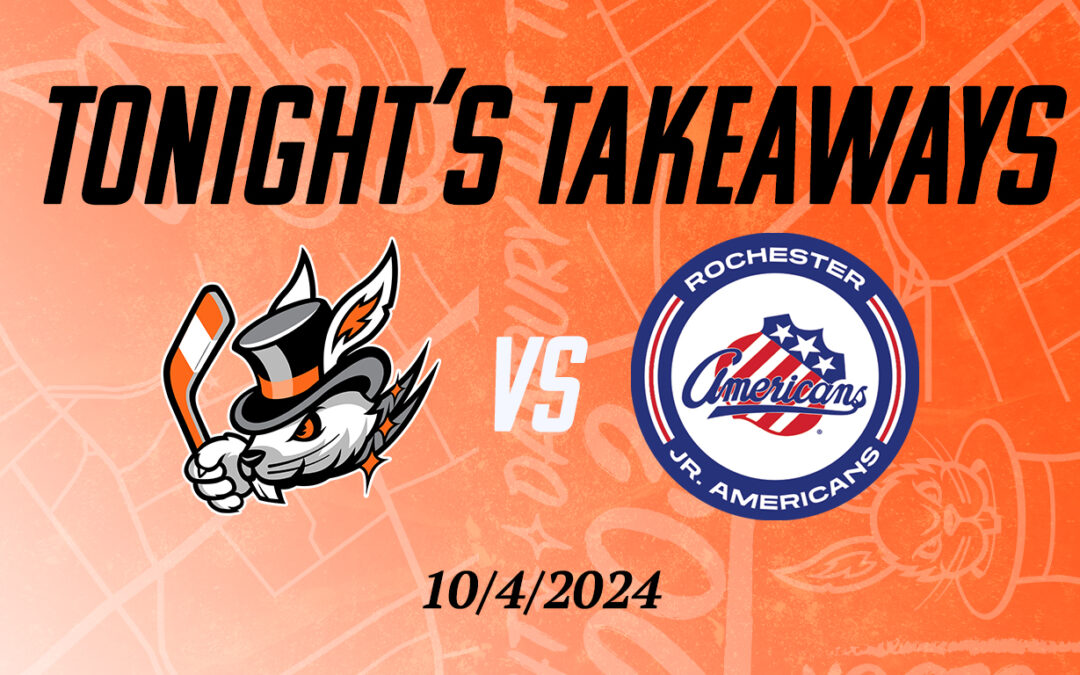 Tonight’s Takeaways: Hat Tricks Come Up Short in Late Comeback Attempt Vs. Rochester